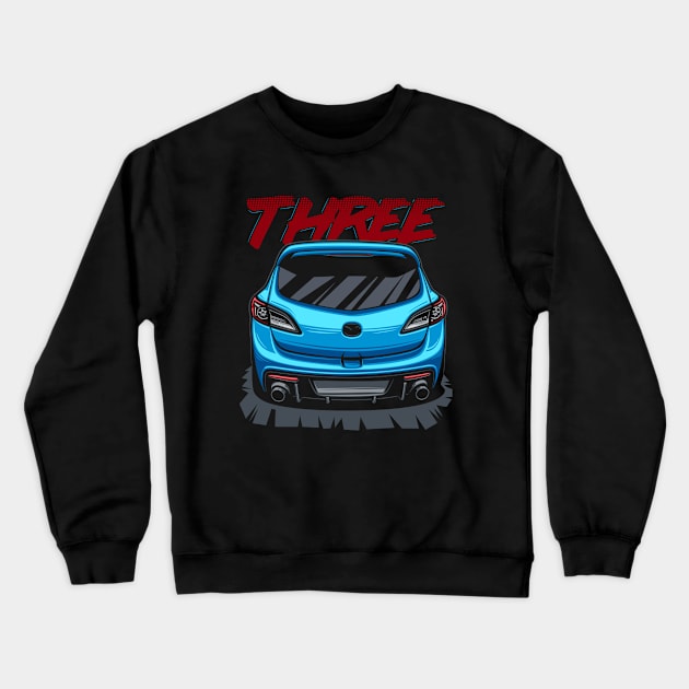 Mazda3 Crewneck Sweatshirt by Markaryan